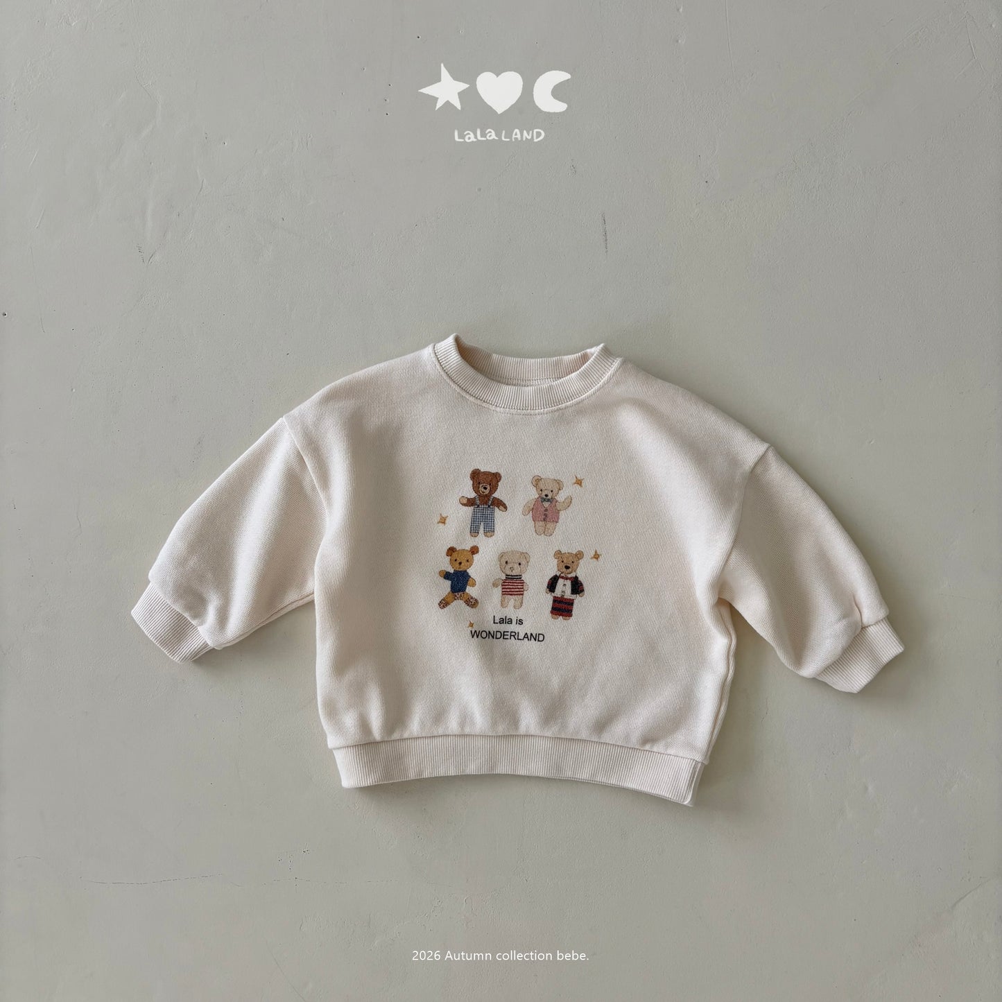 [PRE-ORDER] Bear Friends Baby Sweatshirts