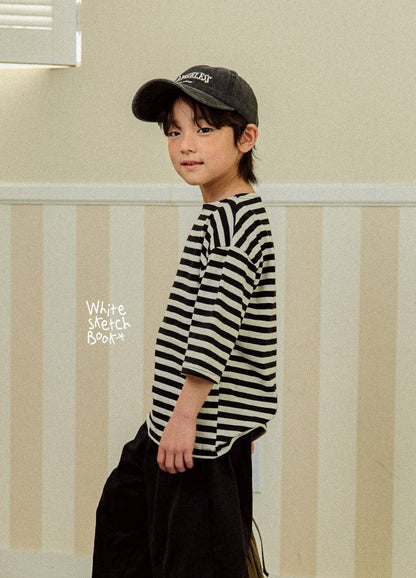 [PRE-ORDER] New Boat-Neck 3/4 Sleeve T-Shirts