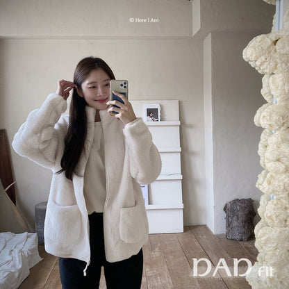 [PRE-ORDER] Kinder Fleece Jacket (Mom&Dad Couple)