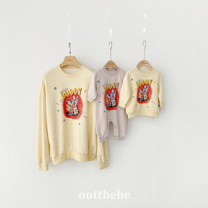 [PRE-ORDER] Buddy Sweatshirts (Mom&Dad Couple)