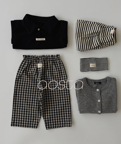 [PRE-ORDER] Caramel Check Pants