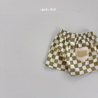 [PRE-ORDER] Checker Board Baby Shorts