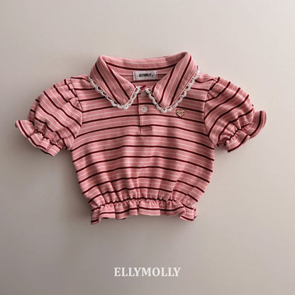 [PRE-ORDER] Curling Collar Frill T-Shirts