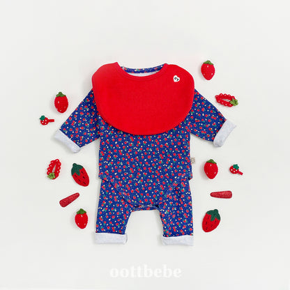 [PRE-ORDER] Strawberry Body Suit + Leggings Set