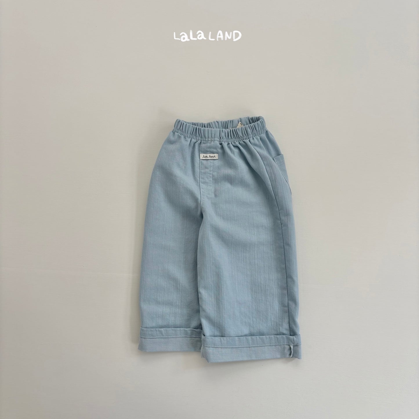 [PRE-ORDER] Summer Slub Roll-Up Pants