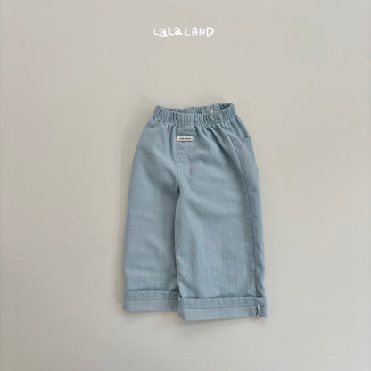 [PRE-ORDER] Summer Slub Roll-Up Pants