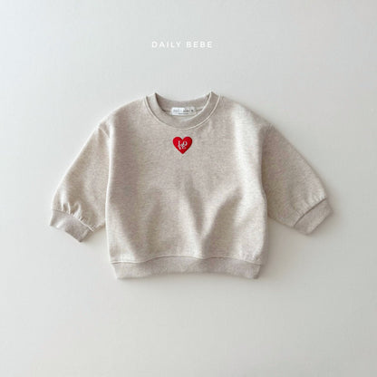[PRE-ORDER] Love Embroidery Top Bottom Set