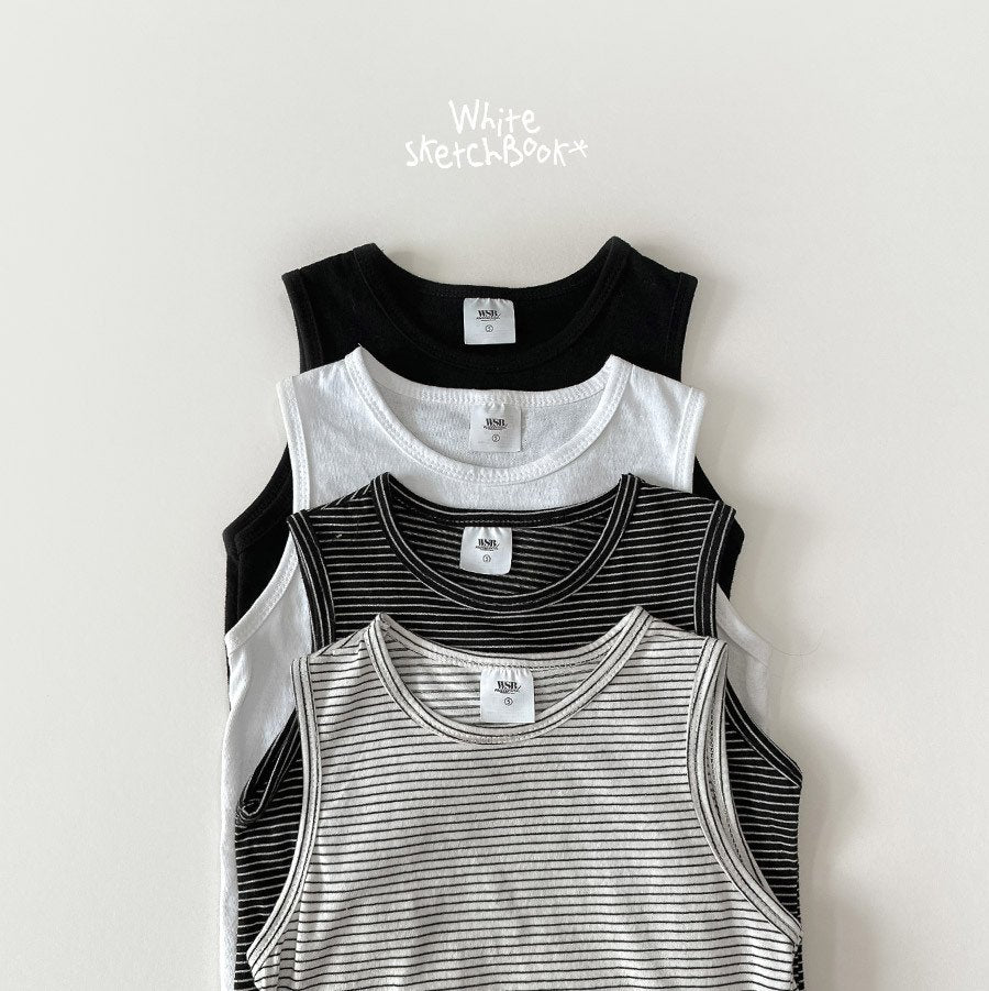 [PRE-ORDER] Layered Sleeveless T-Shirts