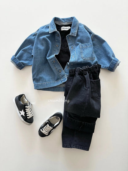 Eagles Denim Shirts [L(4-5yr)]