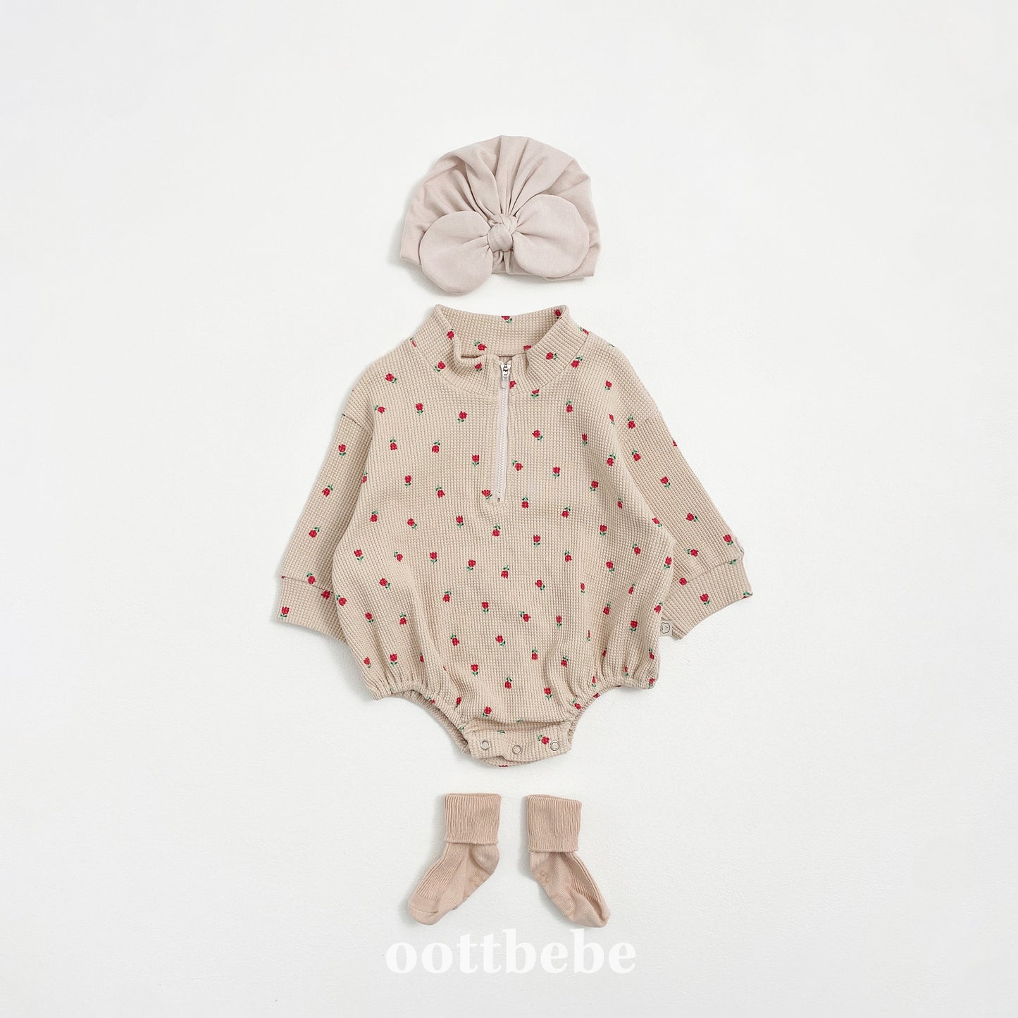 [PRE-ORDER] Sweet Waffle Anorak Body Suit