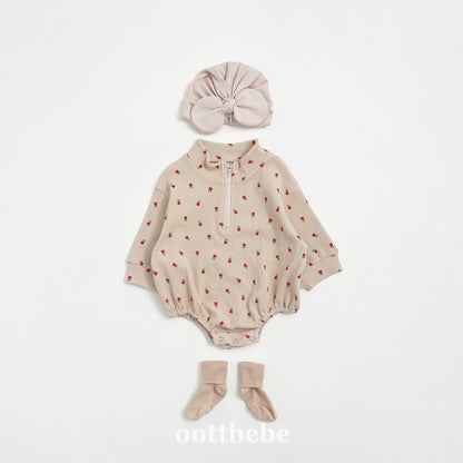 [PRE-ORDER] Sweet Waffle Anorak Body Suit