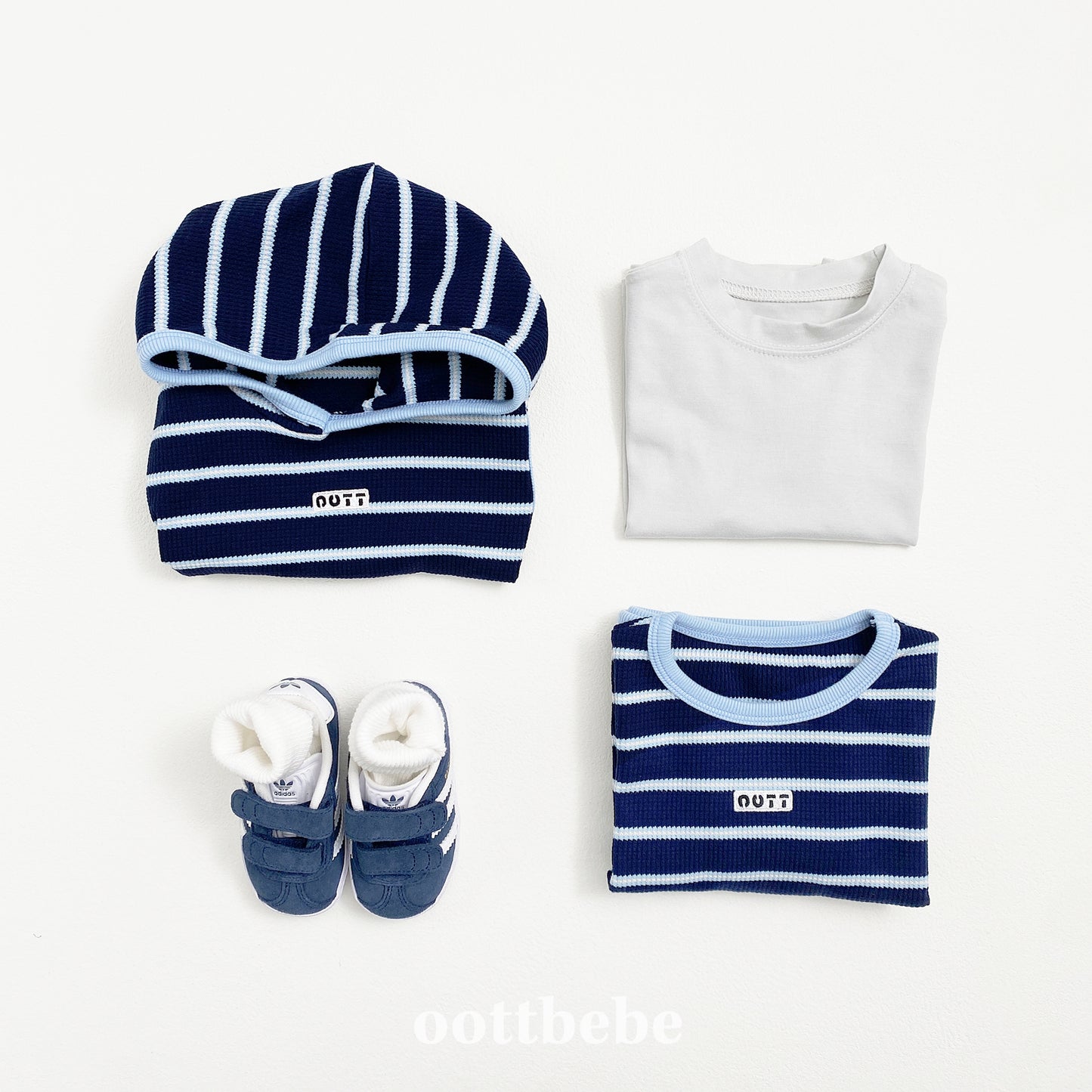 [PRE-ORDER] Urban Stripe Hoodie Body Suit