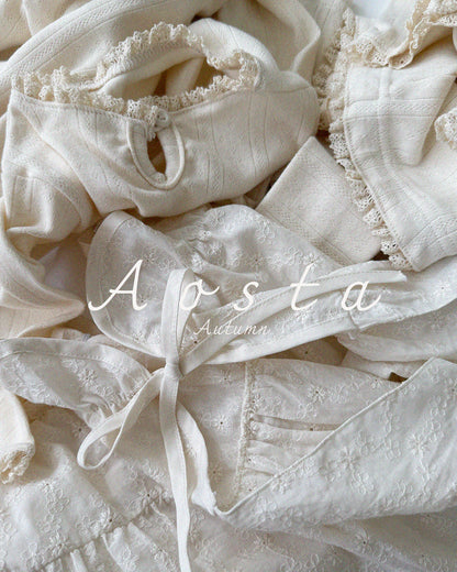 [PRE-ORDER] Lace Cotton Open Dress