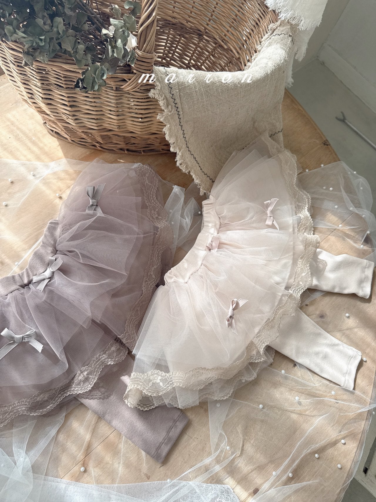 [PRE-ORDER] Ribbon Skirts Leggings