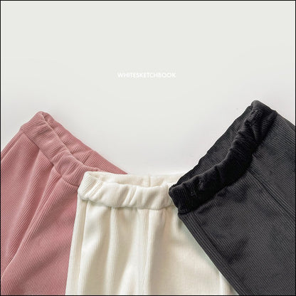 [PRE-ORDER] Boot-Cut Ribbed Mink Pants