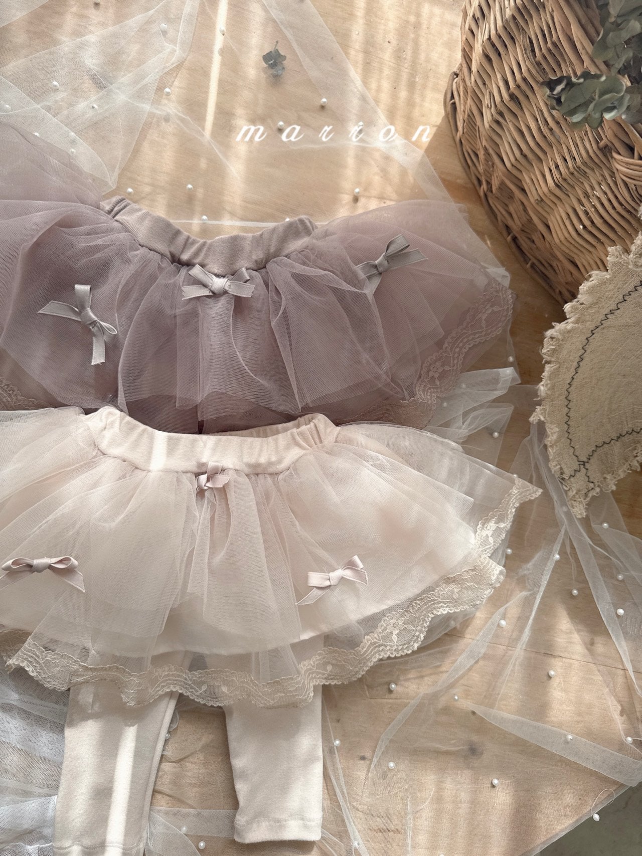 [PRE-ORDER] Ribbon Skirts Leggings