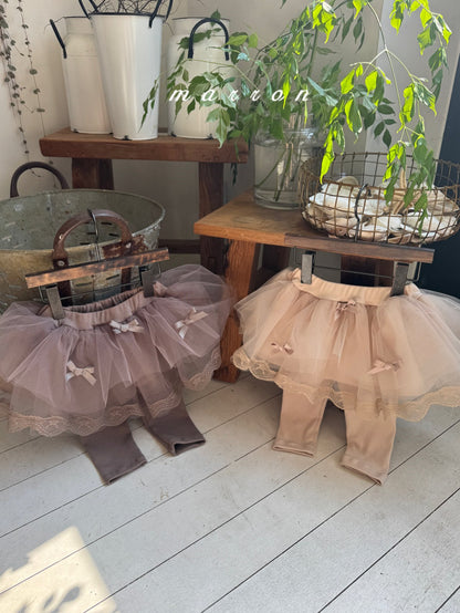 [PRE-ORDER] Ribbon Skirts Leggings