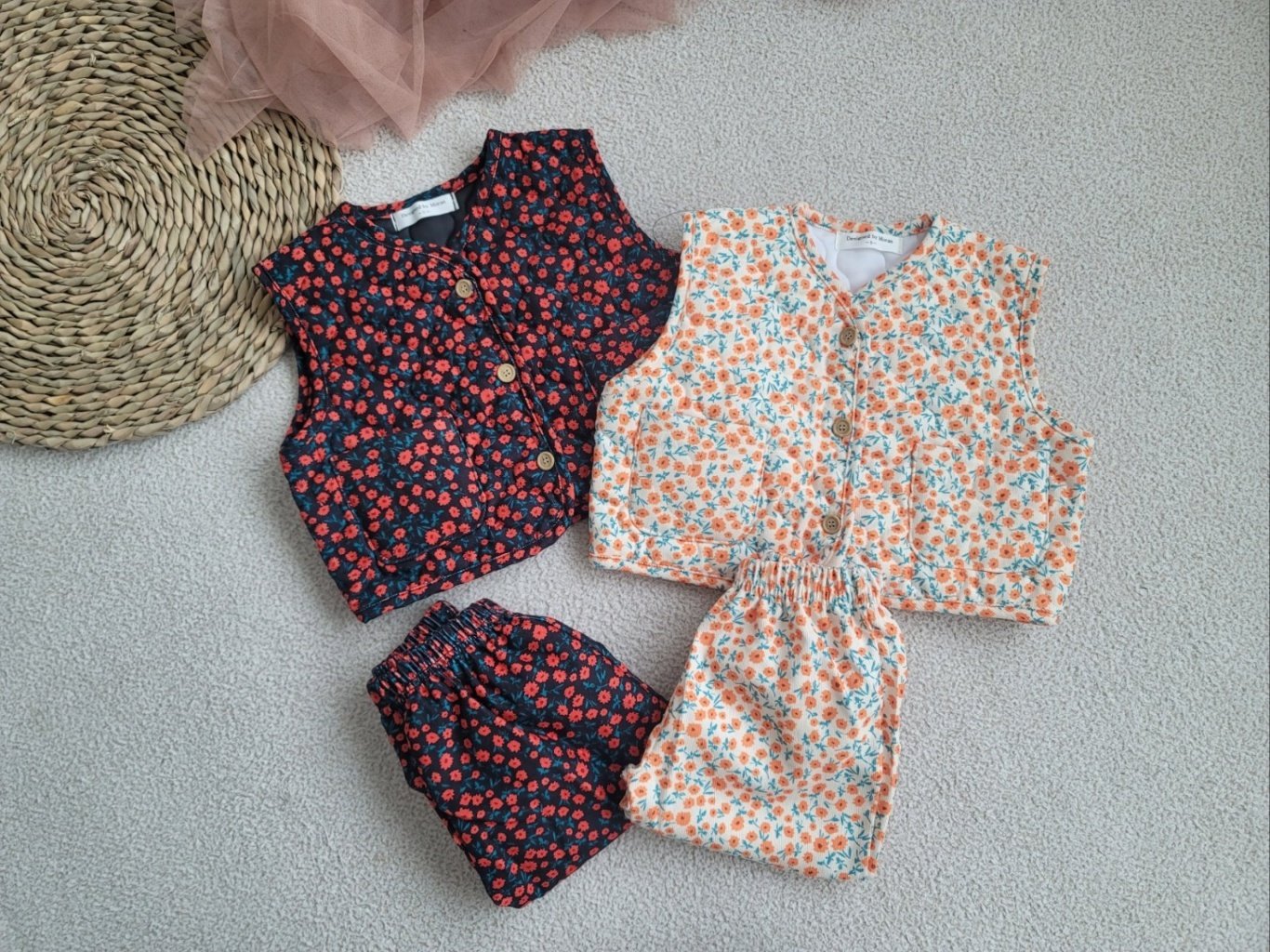 [PRE-ORDER] Irene Vest Bottom Set