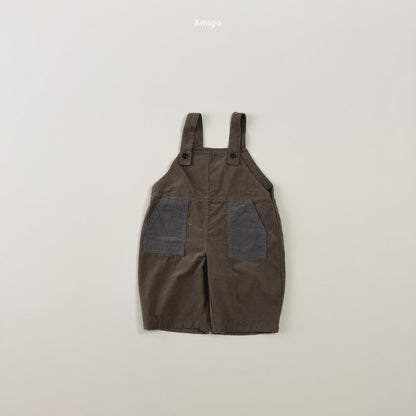 [PRE-ORDER] Corduroy Contrast Overalls