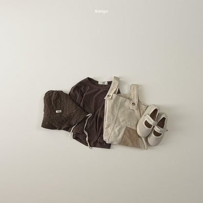 [PRE-ORDER] Corduroy Contrast Overalls