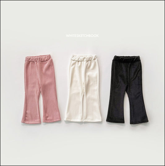[PRE-ORDER] Boot-Cut Ribbed Mink Pants