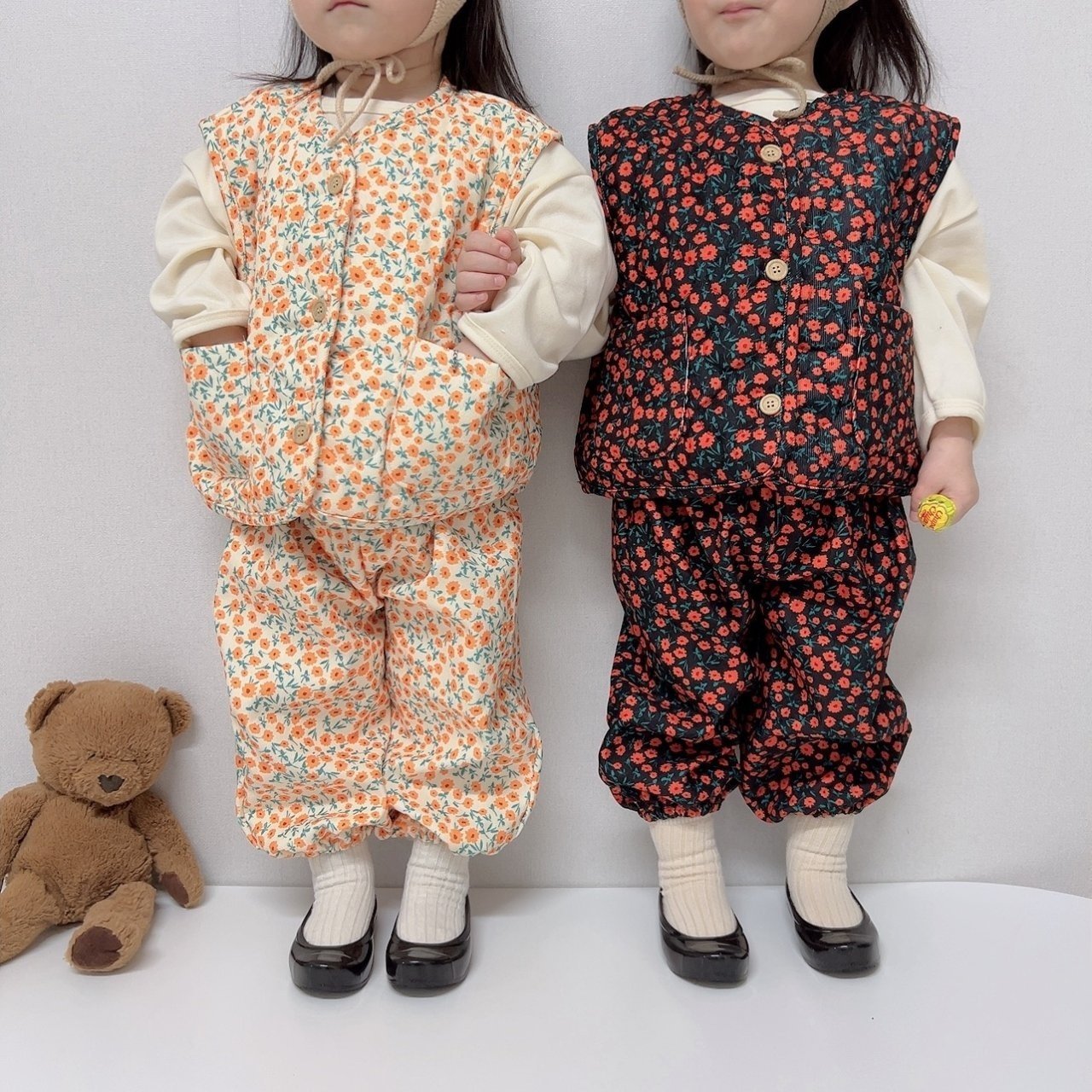 [PRE-ORDER] Irene Vest Bottom Set