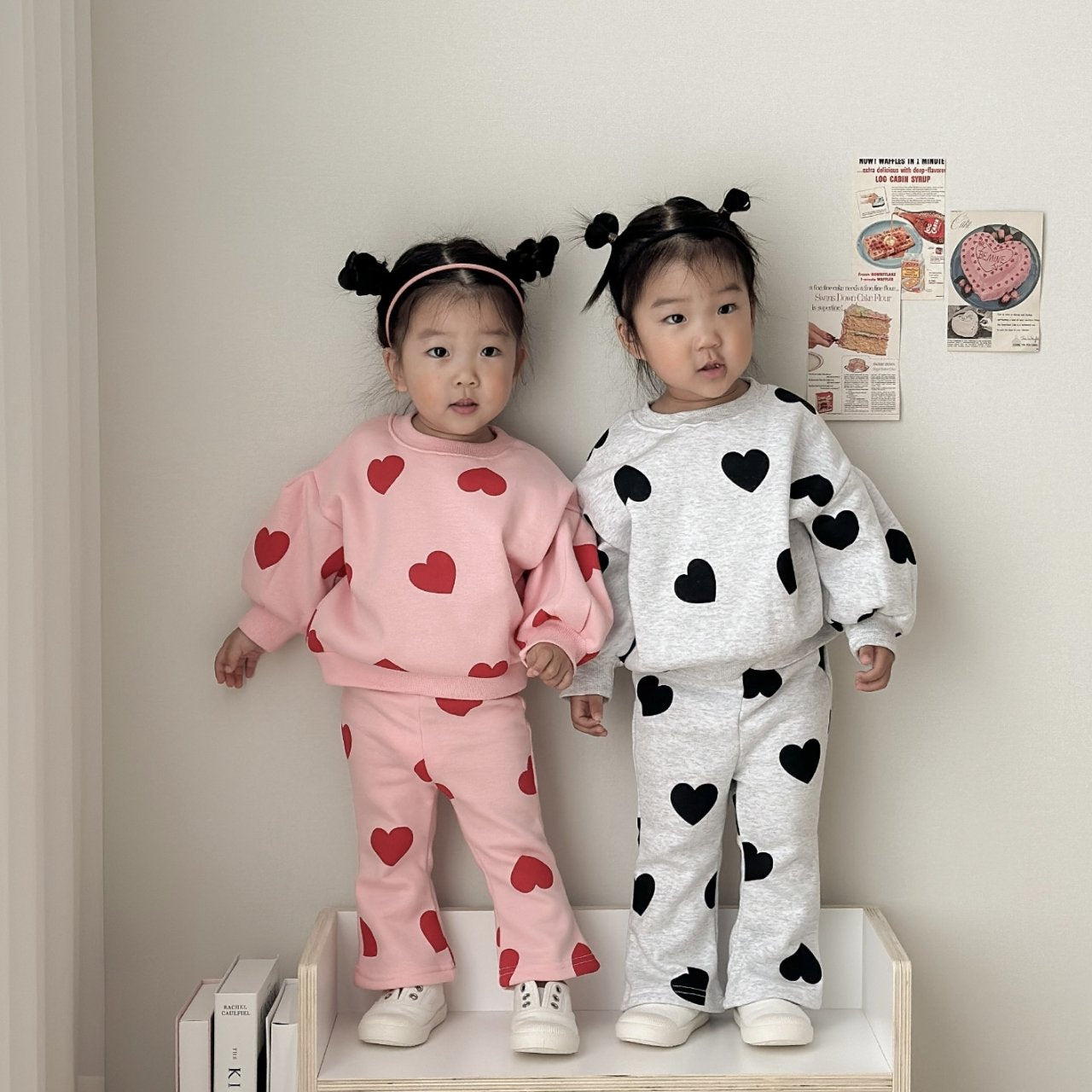 [PRE-ORDER] Big Heart Top Bottom Set