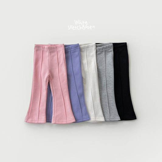 [PRE-ORDER] Pin-Tuck Boot Cut Pants