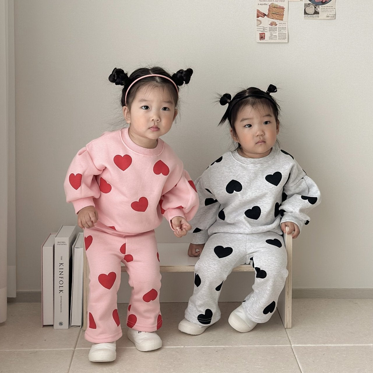 [PRE-ORDER] Big Heart Top Bottom Set