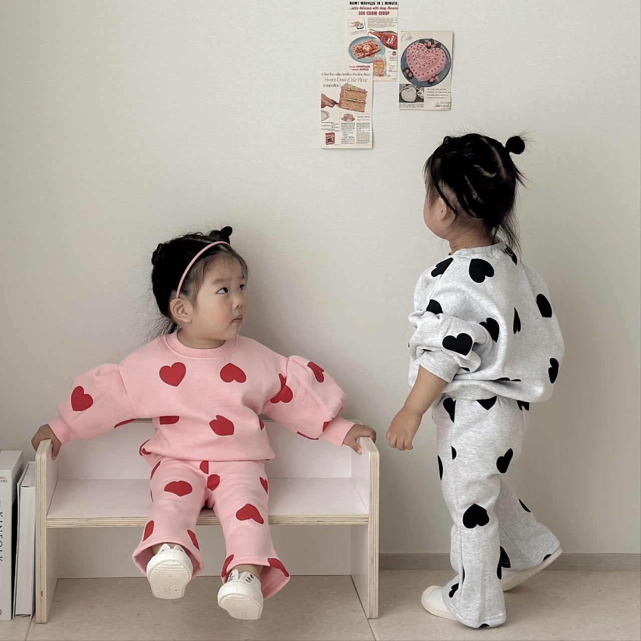 [PRE-ORDER] Big Heart Top Bottom Set