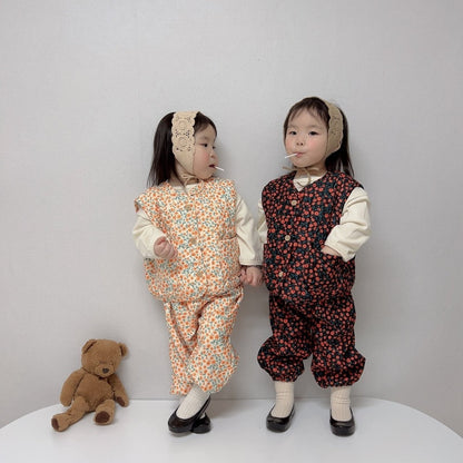 [PRE-ORDER] Irene Vest Bottom Set