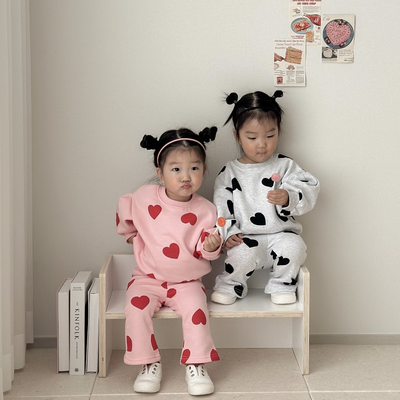 [PRE-ORDER] Big Heart Top Bottom Set