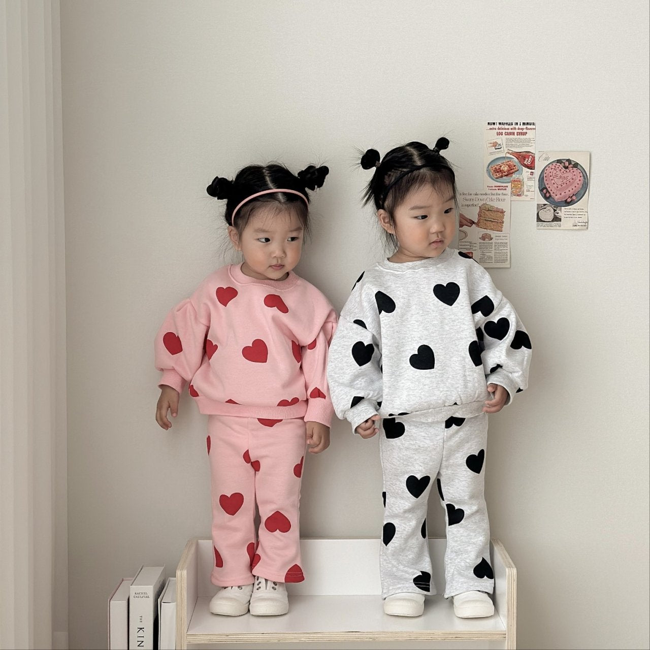 [PRE-ORDER] Big Heart Top Bottom Set