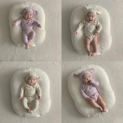 [PRE-ORDER] Rabbit Body Suit + Leggings + Bonnet Set