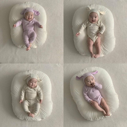 [PRE-ORDER] Rabbit Body Suit + Leggings + Bonnet Set