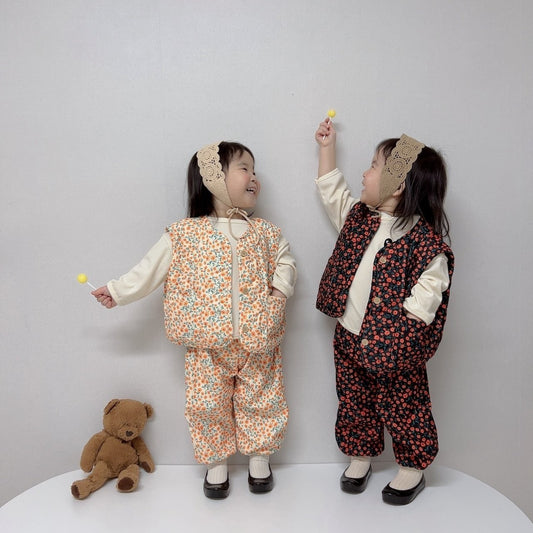 [PRE-ORDER] Irene Vest Bottom Set