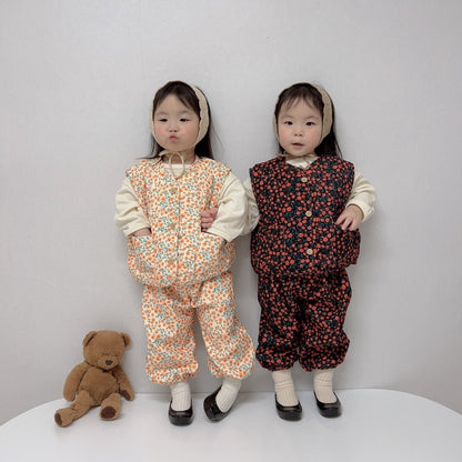 [PRE-ORDER] Irene Vest Bottom Set