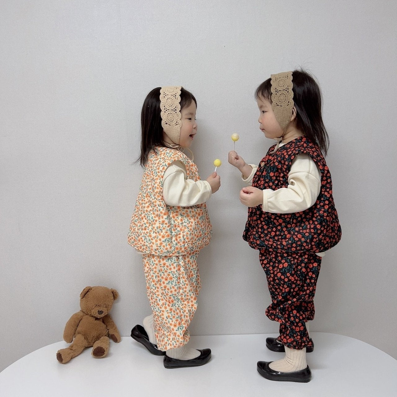 [PRE-ORDER] Irene Vest Bottom Set