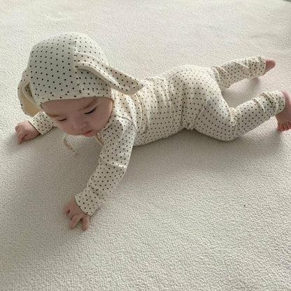 [PRE-ORDER] Rabbit Body Suit + Leggings + Bonnet Set