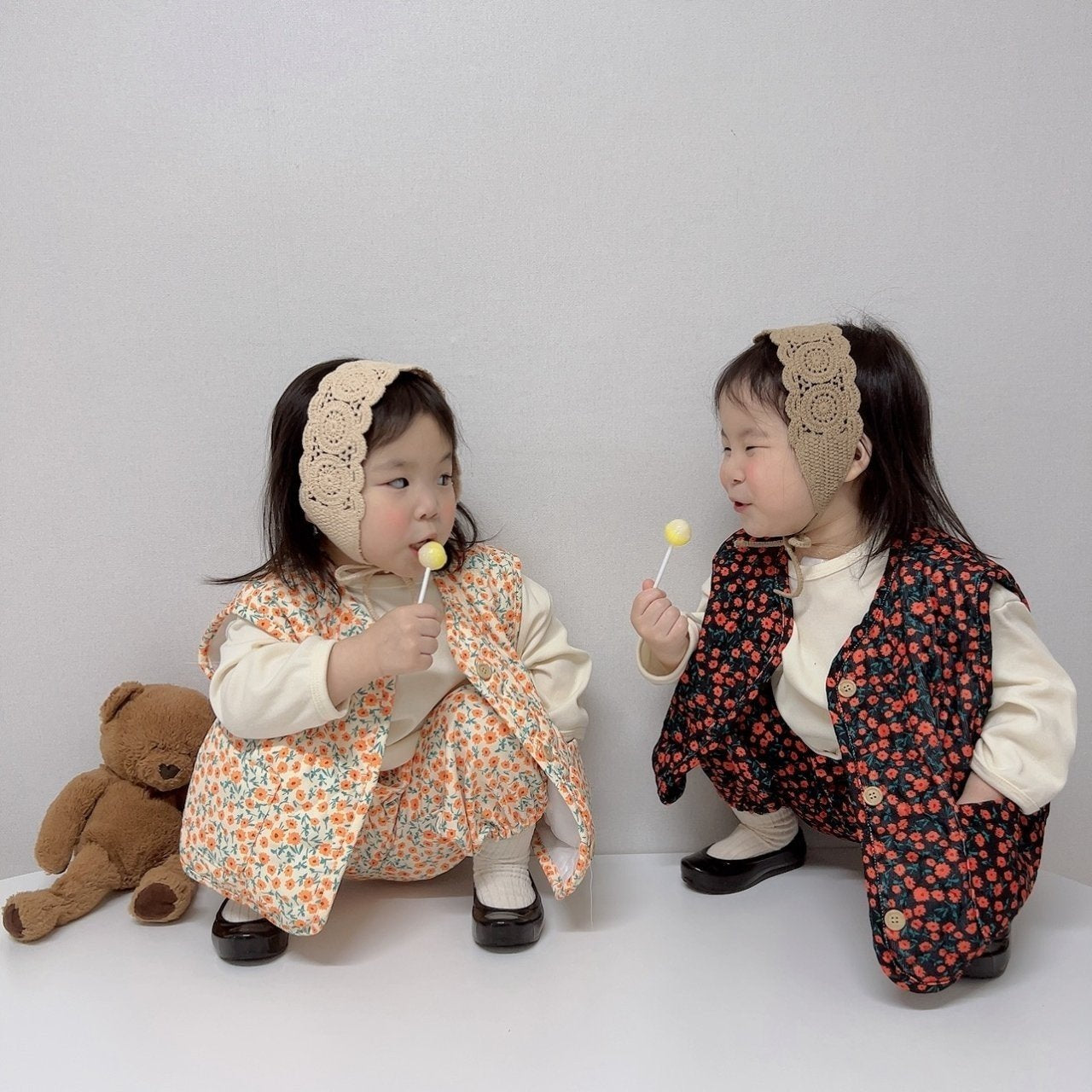 [PRE-ORDER] Irene Vest Bottom Set