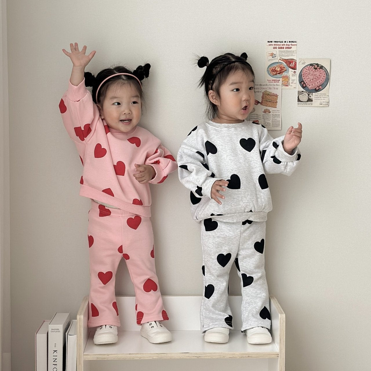 [PRE-ORDER] Big Heart Top Bottom Set