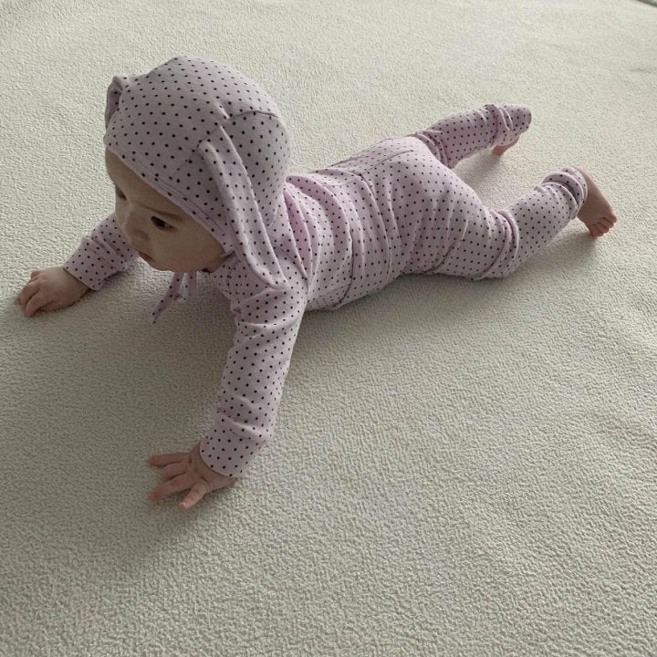 [PRE-ORDER] Rabbit Body Suit + Leggings + Bonnet Set