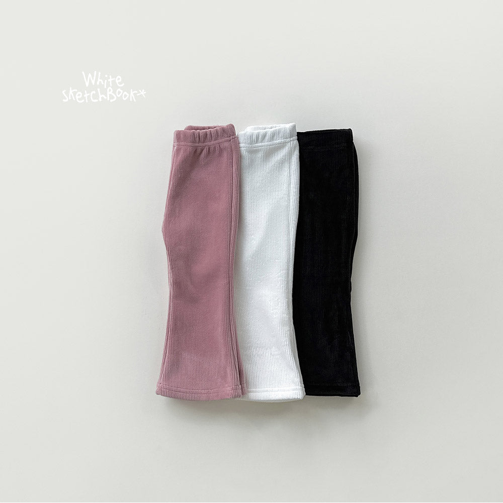[PRE-ORDER] Boot-Cut Ribbed Mink Pants