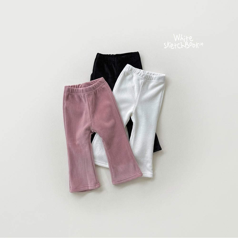 [PRE-ORDER] Boot-Cut Ribbed Mink Pants