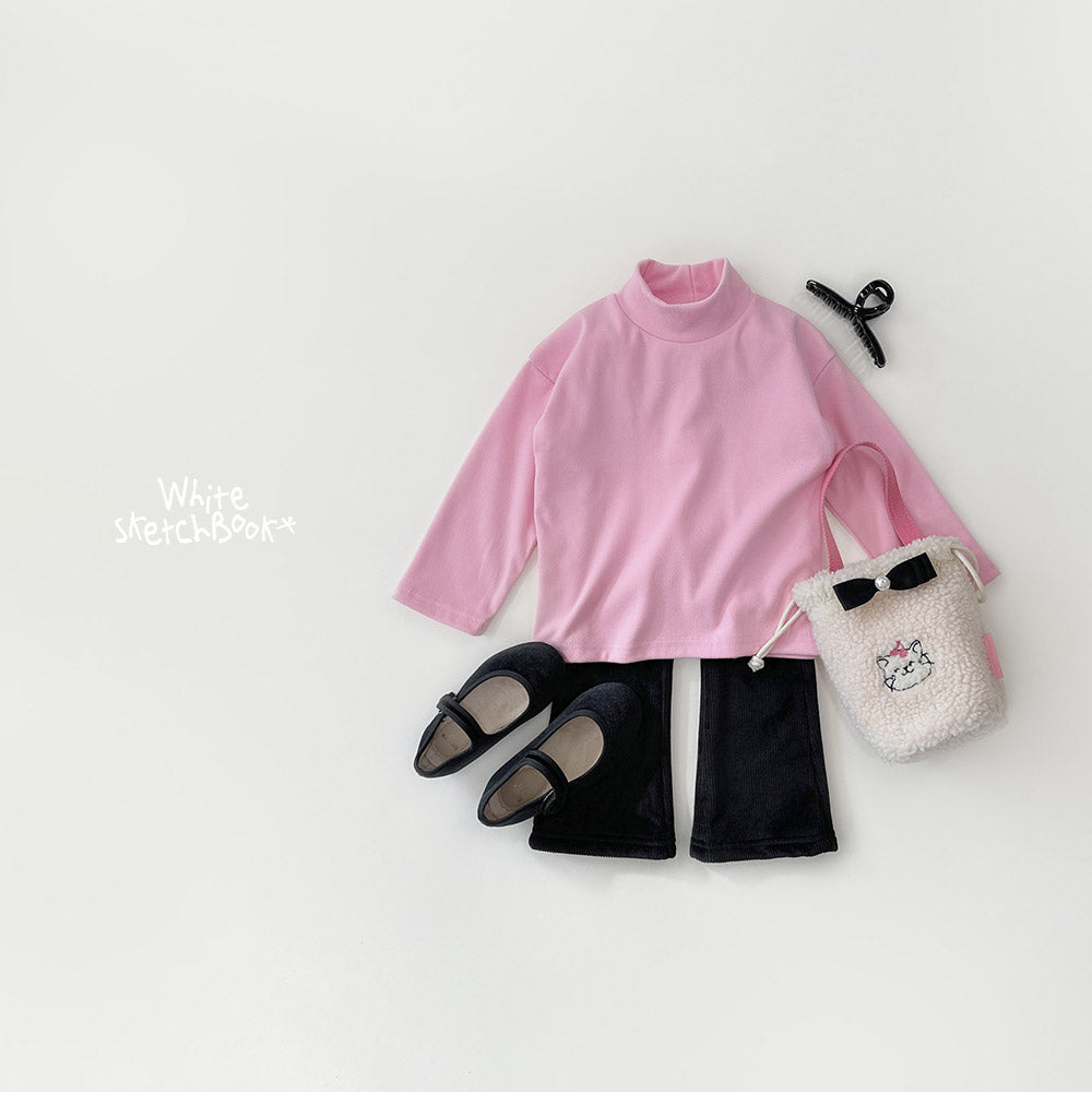 [PRE-ORDER] Boot-Cut Ribbed Mink Pants