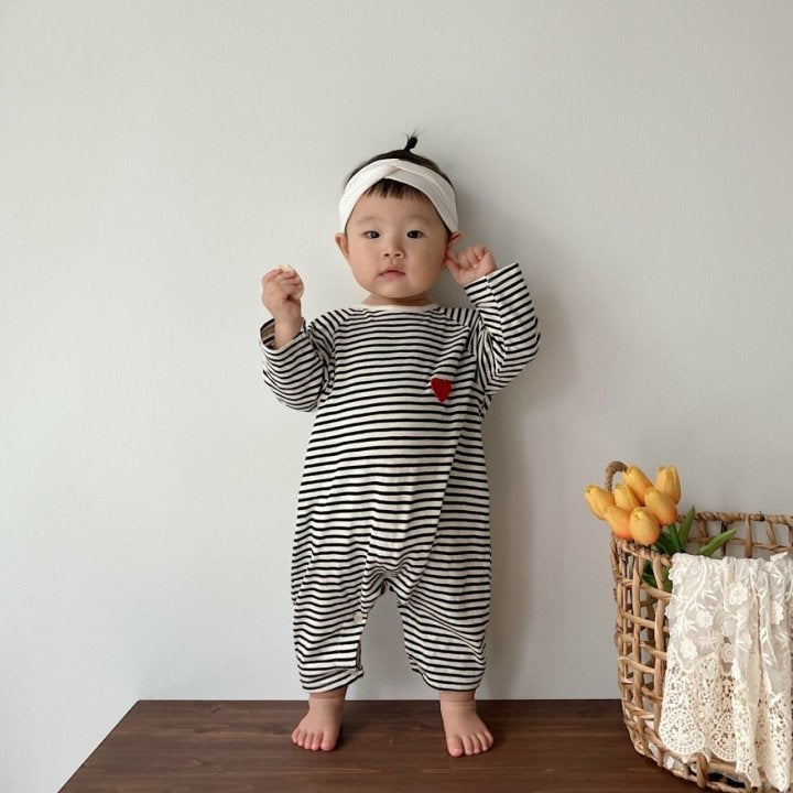 [PRE-ORDER] Mono Heart Body Suit + Hair Band Set