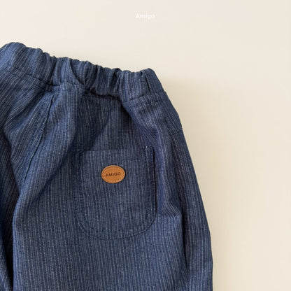 [PRE-ORDER] Herringbone Denim Pants