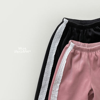 [PRE-ORDER] Lace Velour Pants