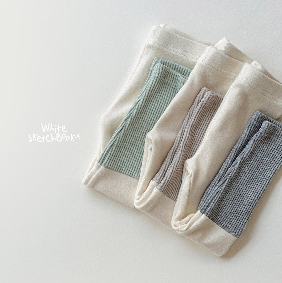 [PRE-ORDER] New Ribbed Color Block Leggings