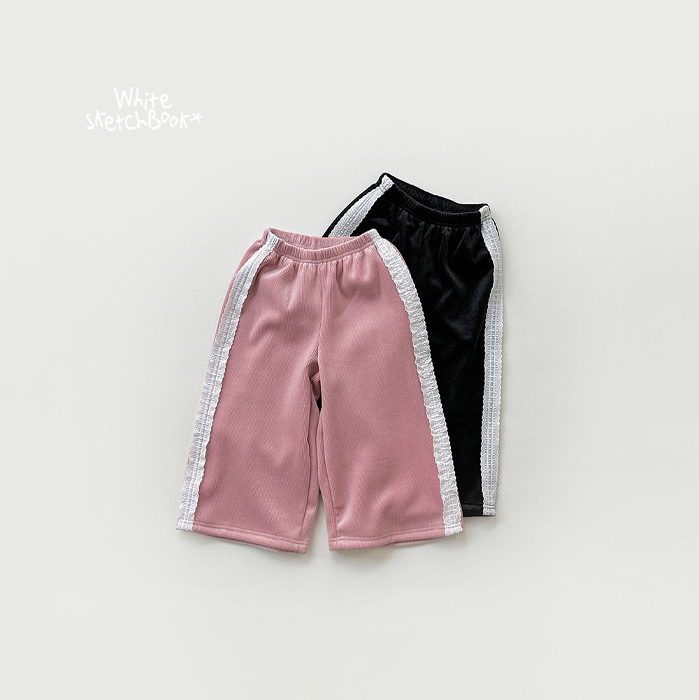 [PRE-ORDER] Lace Velour Pants